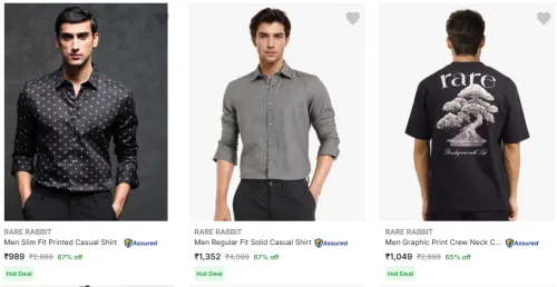 Image of Rare Rabbit Men Clothes Minimum 60% Discount