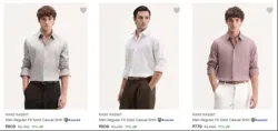 Rare Rabbit Men shirts up to 71% Discount