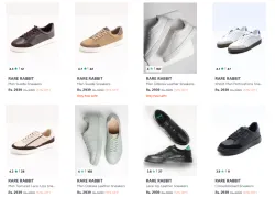 Rare Rabbit Men Shoes Minimum 50% Discount