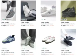 Rare Rabbit Mens Sneakers at minimum 65% Discount