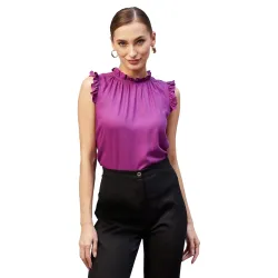 Rare Womens Solid Regular Fit Blouse