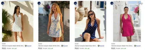 Image of RARE Women's Dresses at minimum 74% Discount