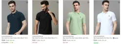 Rarhanpremium Mens T Shirts Starting ₹209