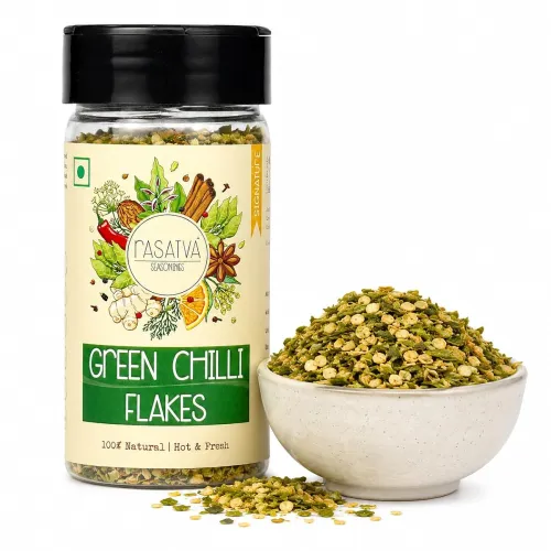 Image of Rasatva Green Chilli Flakes 30g