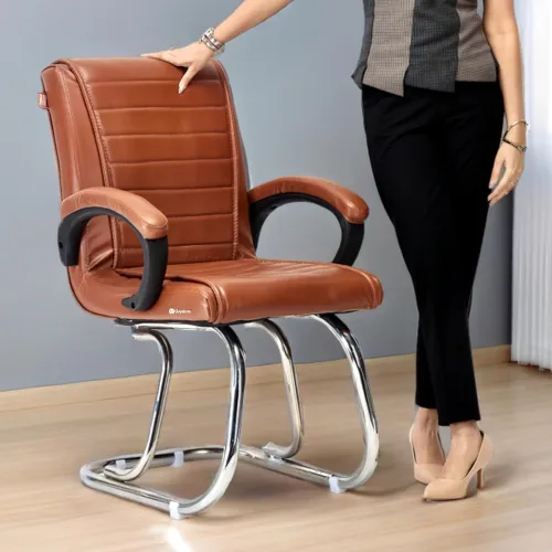 Image of RATISON Stainless Steel Double Pipe Frame And Cushioned Seat Back