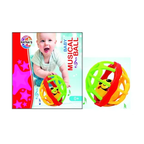 Image of Ratnas Baby Musical Ball for Infants