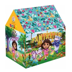 Ratna's Dora Kids Play Tent House, Jumbo Size Indoor Outdoor Use, 110 x 96 x 74 cm Tent for Kids 2+ Years