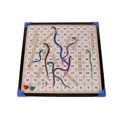 RATNA'S Table TOP Family Fun Excellent Ludo Snakes and LADDERS Board Game with Stand