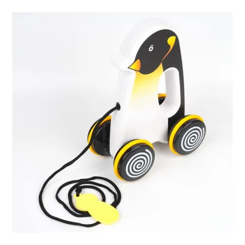 Image of Ratna's Pengo The Penguin Pull Along Toy