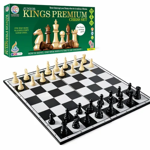 Image of RATNA'S Strategy Game Junior Kings Premium Chess Board Set for Kids with Logical