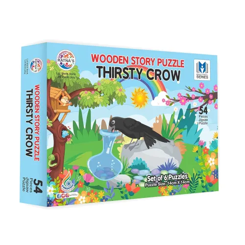 Image of RATNA'S Thirsty Crow Jigsaw Puzzle
