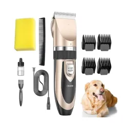 RAURA Pet Grooming Hair Clipper Electric Trimmer with Ceramic Blade Rechargeable Cordless for Dogs and Cats