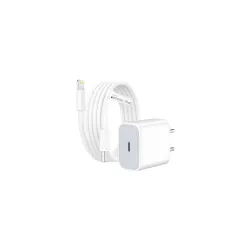 RAVIAD 20W Original (MFi-Certified) Super Fast Charger Adapter & Lightning Cable, Compatible with iPhone 14/14 Plus/14 Pro/14 Pro Max/13/12/11/X/8/7 Series, Fast Charging PD Wall Charger by....