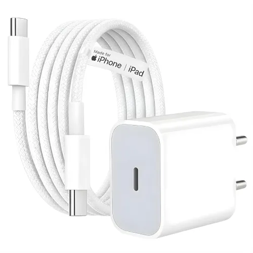 Image of RAVIAD MFi-Certified 20W Type C Fast Charger & Cable Set