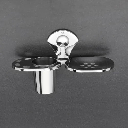 Image of Raxon 304 Stainless Steel Double Soap Holder