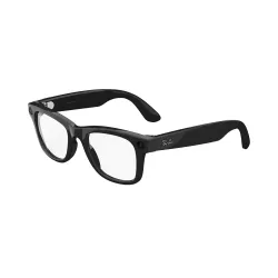 Wayfarer Smart Glasses, Clear Lenses
