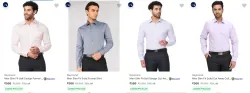 Raymond Formal Shirts at minimum 73% Discount
