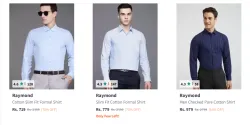 Raymond Men Fashion Shirt up to 70% Discount