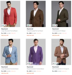 Raymond Mens Blazer @ Up to 70% Discount
