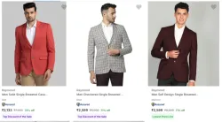 raymond Mens Blezers upto 73% discount 