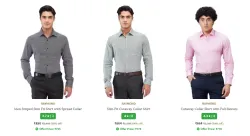 Raymond Mens Shirts upto 66% Discount