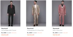 Raymond Mens Suit @ Up to 70% Discount