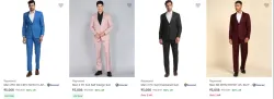 Raymond Mens Suits at minimum 60% Discount