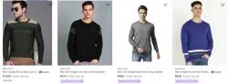 Raymond Mens Sweaters at minimum 65% Discount
