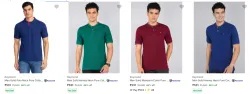 Raymond Mens Tshirts upto 60% discount 