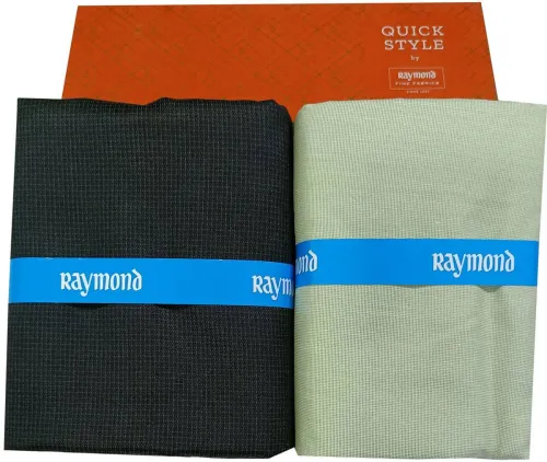 Image of Raymond Unstitched Cotton Blend Shirt & Trouser Fabric 