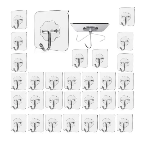 Image of RAYMOX Adhesive Kitchen Heavy Duty Wall Hooks