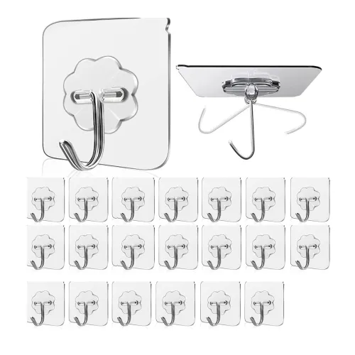 Image of RAYMOX Adhesive Kitchen Heavy Duty Wall Hooks