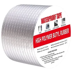 RAYMOX Super Strong Adhesive Waterproof Permanent Repair Aluminum Butyl Tape