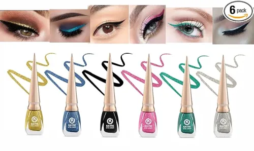 Image of Rayne Smudge proof Liquid Shimmery Gel Eyeliners Combo Set