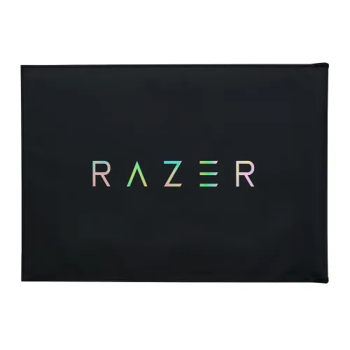 Image of Razer 15" Protective Laptop Sleeve: Scratch & Water-Resistant - Padded Interior Lining - Snag-Free Velcro - Flip-Out Mou