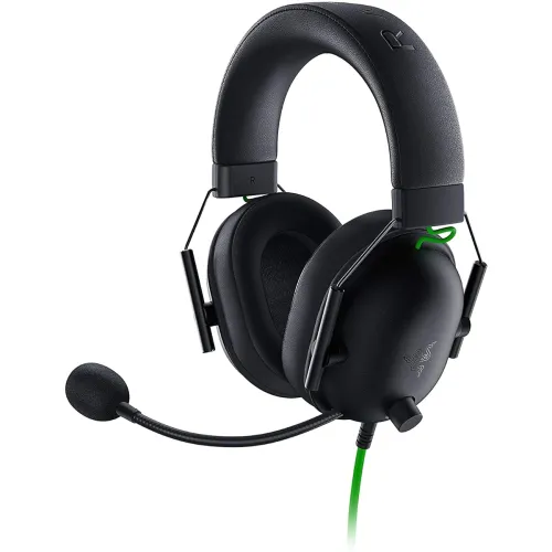 Image of Razer Blackshark V2 X - Gaming Wired Headphones On Ear Headphones with Mic Black