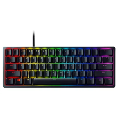 Image of Razer Huntsman Mini Smartchoice Gaming Keyboard, Linear Optical Red Switches, 60% Compact Design, RGB Customizable Backl