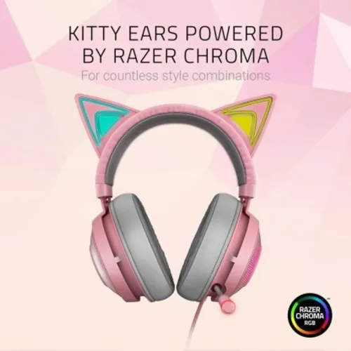 Image of Razer Kitty Chroma USB Wired Headset