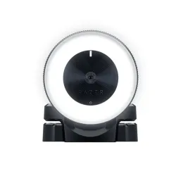 Razer Kiyo Streaming Webcam: 1080p 30 FPS / 720p 60 FPS - Ring Light w/Adjustable Brightness - Built-in Microphone - Adv