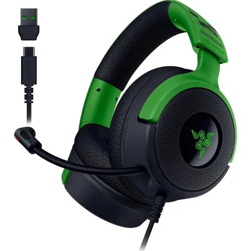 Image of Razer Kraken V4 X Minecraft Edition Wired USB P