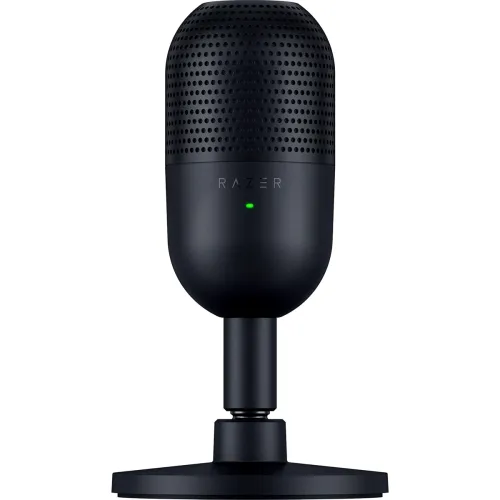 Image of Razer Seiren V3 Mini USB Microphone: Condenser Mic - Supercardioid Pickup Pattern - Tap-to-Mute Sensor with LED Indicato