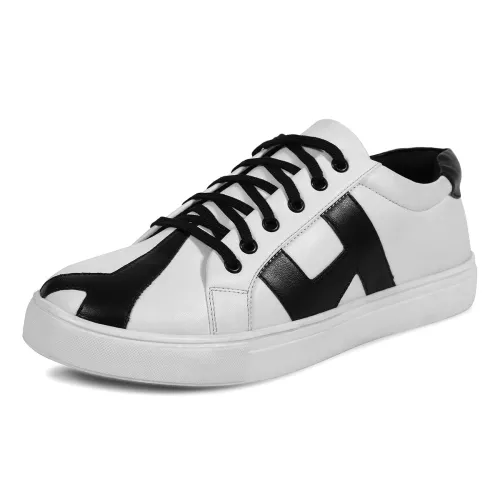 Image of RazMaz Happy Step Shoes for Men | Stylish White Sneakers for Men