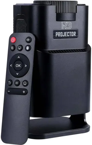 Image of RB HY320 Mini Portable Projector 4K Support Android 11 WiFi 6