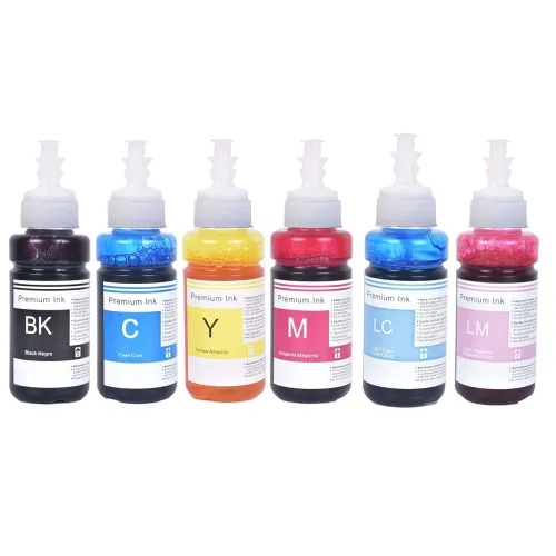 Image of RC PRINT T673 Ink Compatible for Epson Printers (Pack of 6)