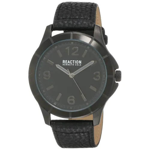 Image of Reaction Kenneth Cole Analog Black Dial Men's Watch-RK50601002
