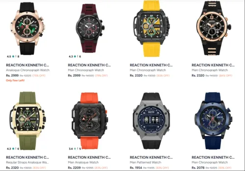 Image of Reaction Kenneth Cole Watches up to 84% Discount