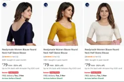 Readymade Stretchable Women Blouse at minimum 92% Discount
