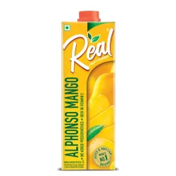 Real Alphonso Mango Fruit Juice-1L | Rich In Vitamin C | No Added Preservatives