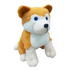 Realistic Look Plush Husky Dog Soft Toy 30CM