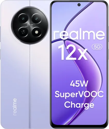 Image of realme 12x 5G (Twilight Purple, 128 GB)  (8 GB RAM)